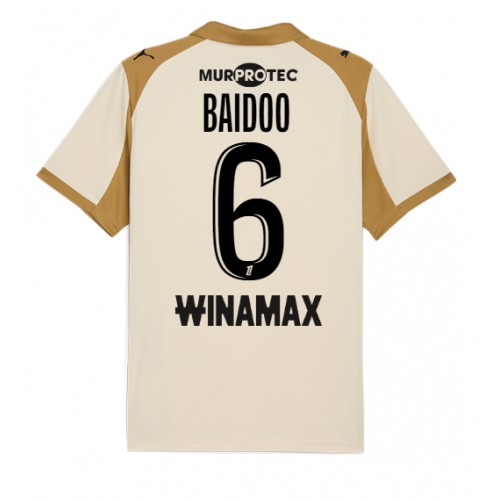 RC Lens Samson Baidoo #6 Replica Third Stadium Shirt 2025-26 Short Sleeve